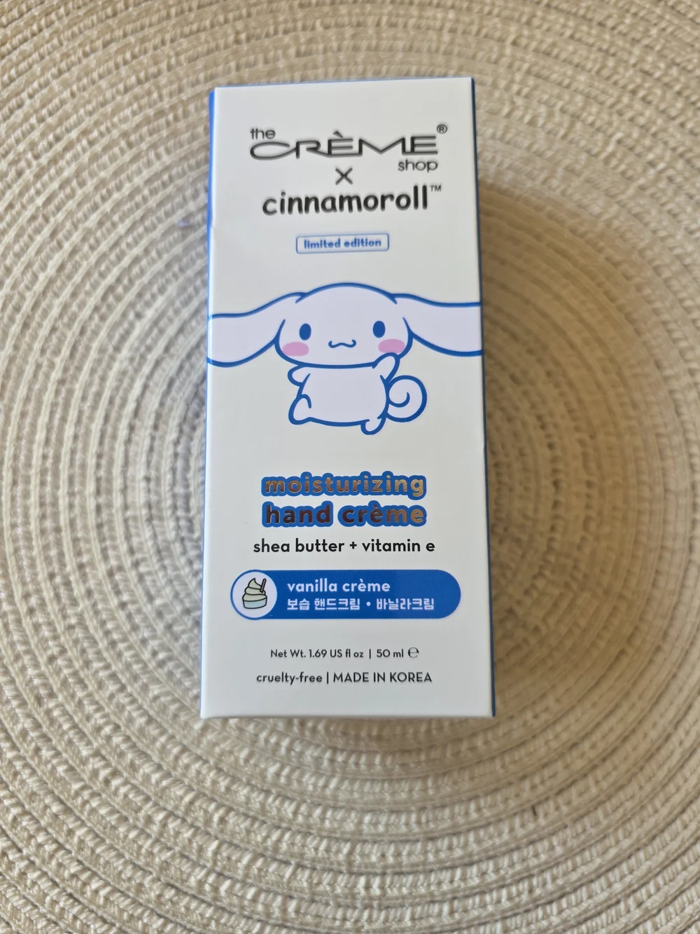 The Crème Shop x Cinnamoroll Moisturizing Hand Crème - Blue